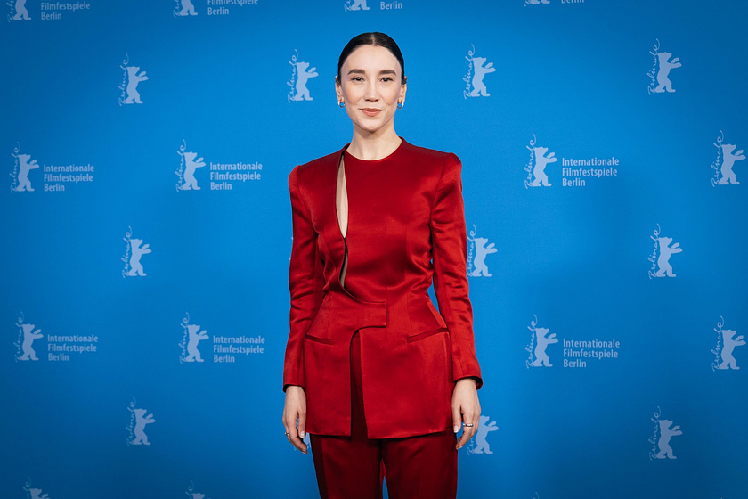 Sibel Kekilli en Yunan (Berlinale. Febrero 2025)