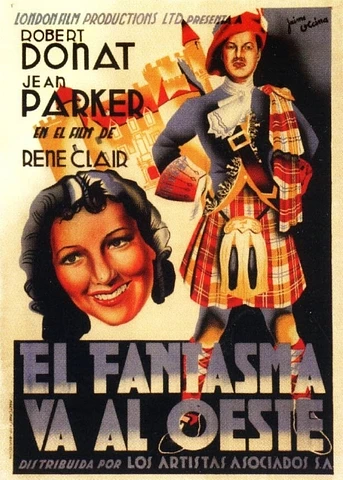 Poster de El Fantasma va al Oeste