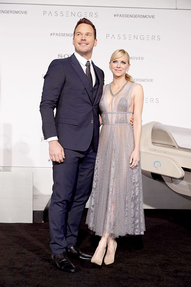 Anna Faris y Chris Pratt en Passengers (Premiere en Los Angeles. Diciembre 2016)