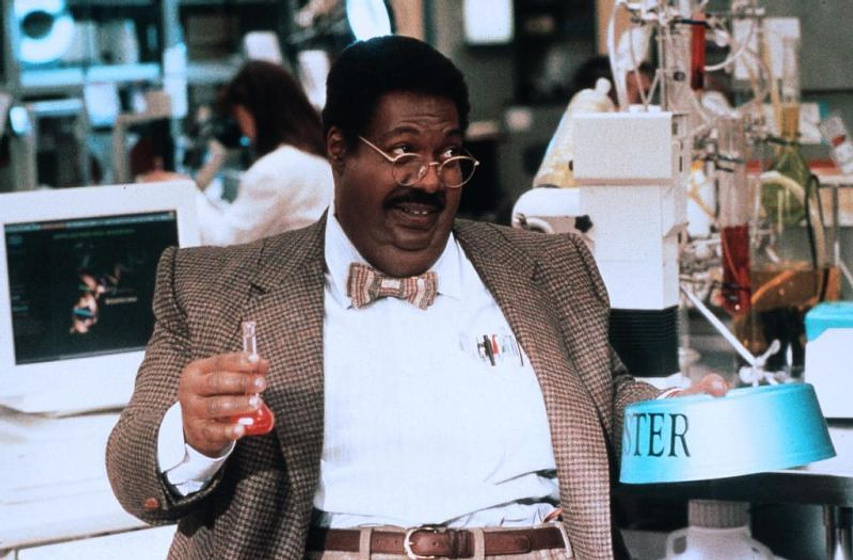 Eddie Murphy en El Profesor Chiflado 2: La Familia Klump