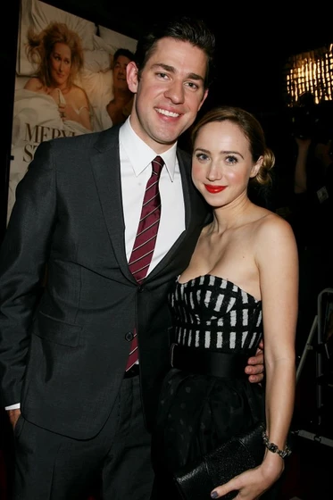 John Krasinski y Zoe Kazan en No es tan fácil (Premiere en New York. Diciembre 2009)