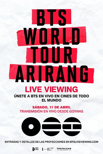 Poster de BTS World Tour 'Arirang' in Goyang: Live Viewing