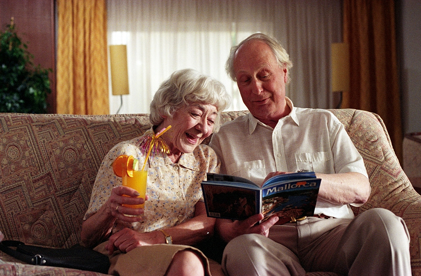 Helge Reiss y Grete Nordrå en mother-s-elling