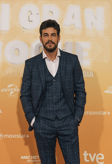 Mario Casas en Mi Gran noche (Premiere en Madrid. Octubre 2015)