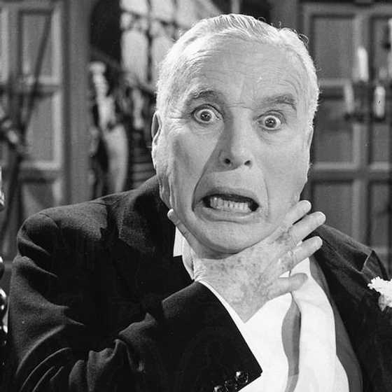 Charles Chaplin en Un rey en Nueva York