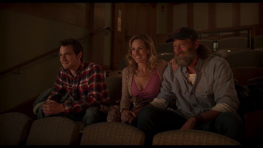 Marlee Matlin, Troy Kotsur y Daniel Durant en CODA