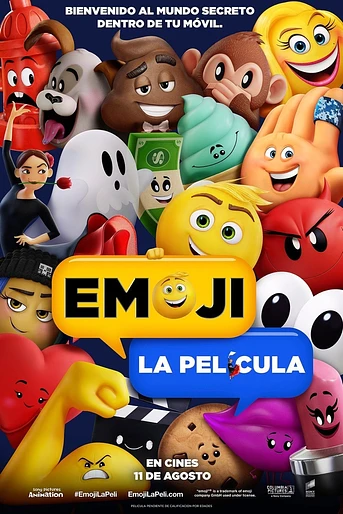 Poster de Emoji. La Película
