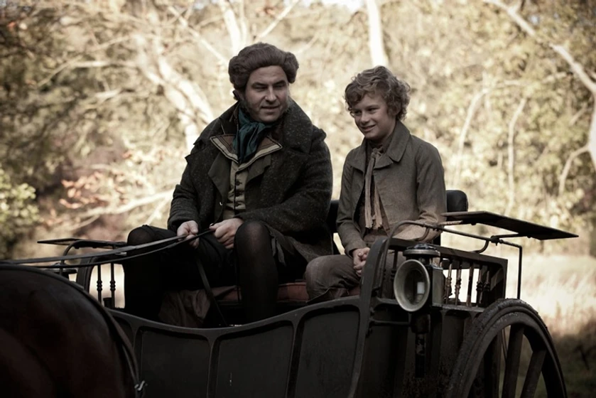 David Walliams y Toby Irvine en Grandes Esperanzas