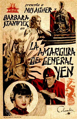 poster of movie La Amargura del General Yen