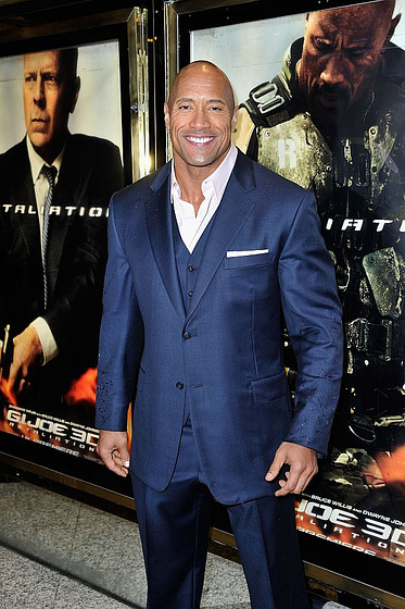 Dwayne Johnson en G.I. Joe: La Venganza (Premiere en Londres. Marzo 2013)