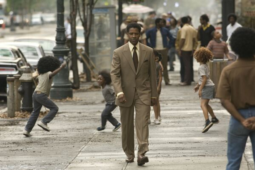 Denzel Washington en American Gangster