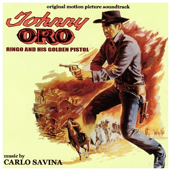 Carátula de la banda de sonido de Johnny Oro