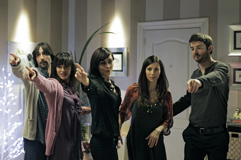 Bárbara Goenaga, Mikel Losada, Gorka Otxoa, Sara Cozar y Itziar Atienza en bypass