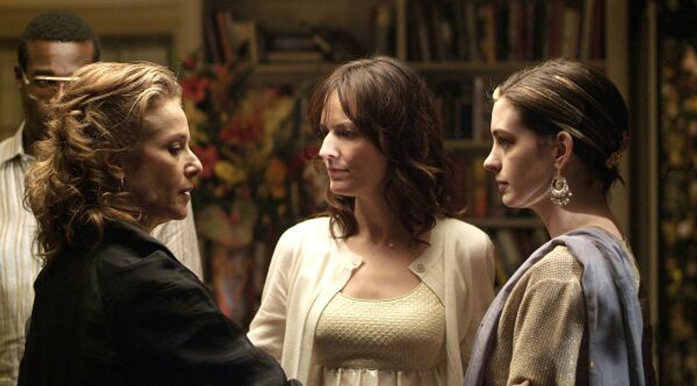 Debra Winger, Anne Hathaway y Rosemarie DeWitt en La Boda de Rachel