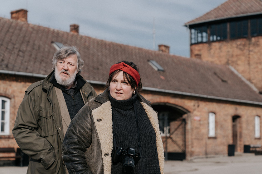 Stephen Fry y Lena Dunham en Treasure