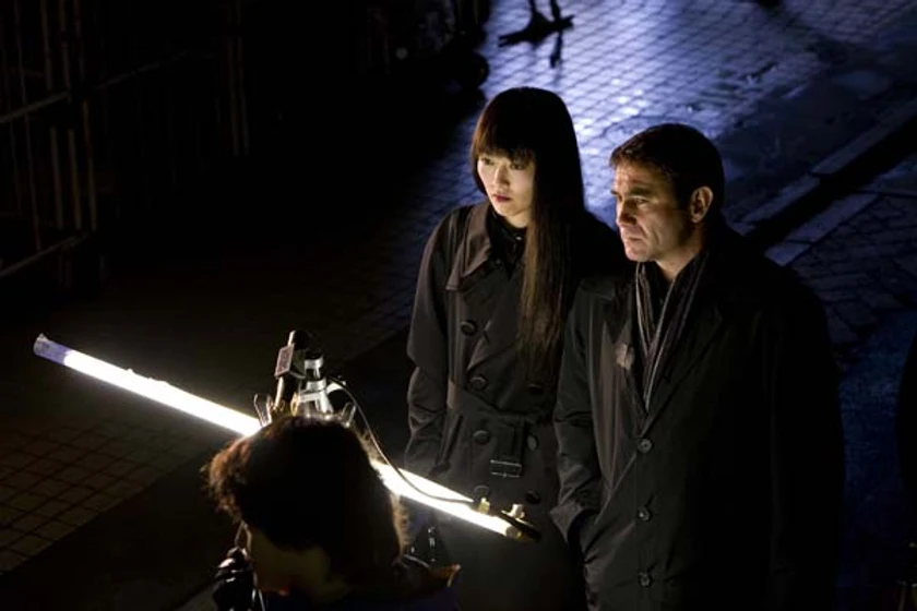 Sergi López y Rinko Kikuchi en mapa-de-los-sonidos-de-tokio