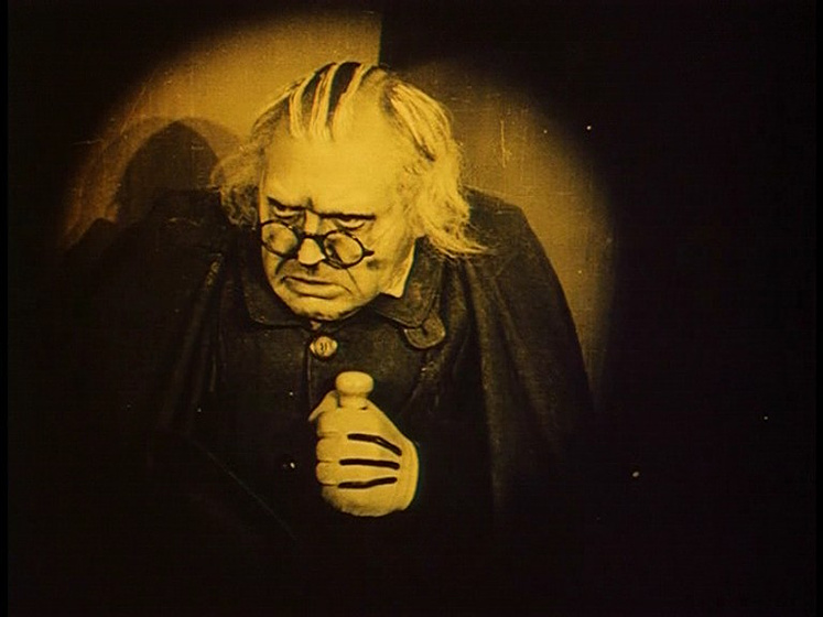 Werner Krauss en El Gabinete del Dr. Caligari
