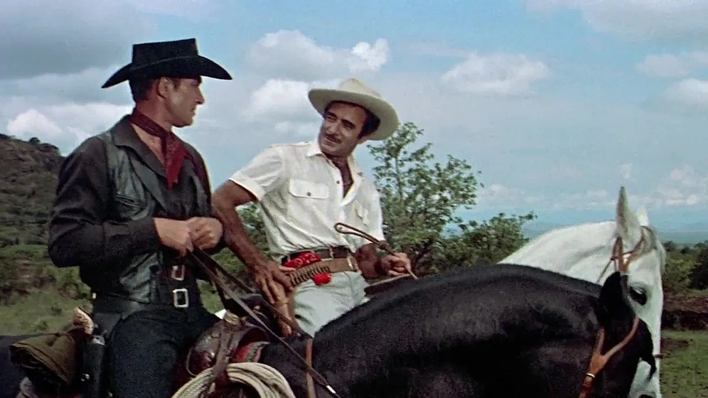 Gilbert Roland en El Último Pistolero de la Frontera