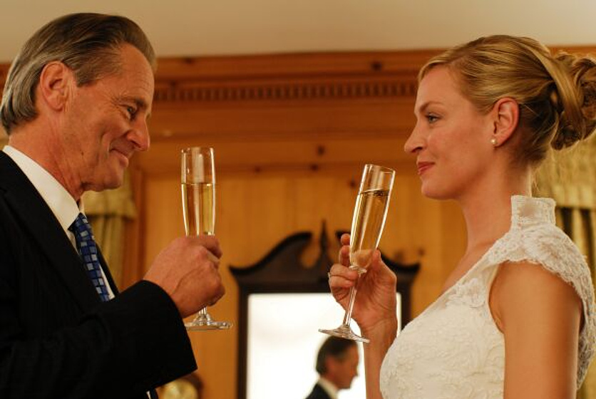 Sam Shepard y Uma Thurman en Marido por sorpresa