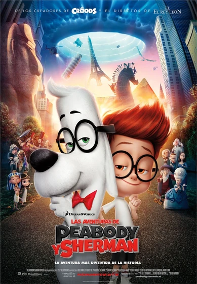 Imagen de las-aventuras-de-peabody-y-sherman (Cartel final español)