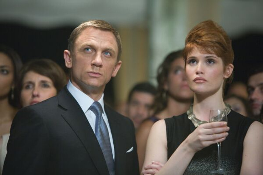 Daniel Craig y Gemma Arterton en 007 Quantum of Solace