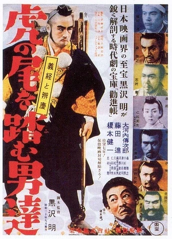 Poster de Los Hombres que caminan sobre la cola del tigre