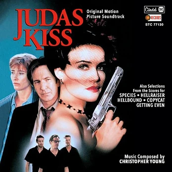 Carátula de la banda de sonido de El Beso de Judas