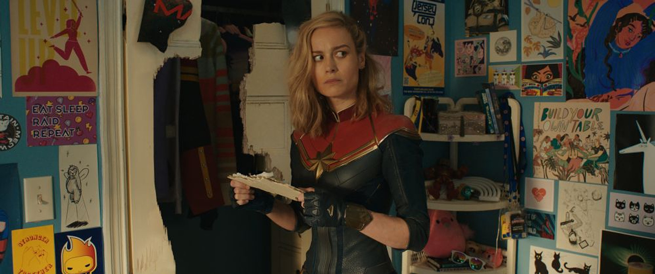 Brie Larson en The Marvels