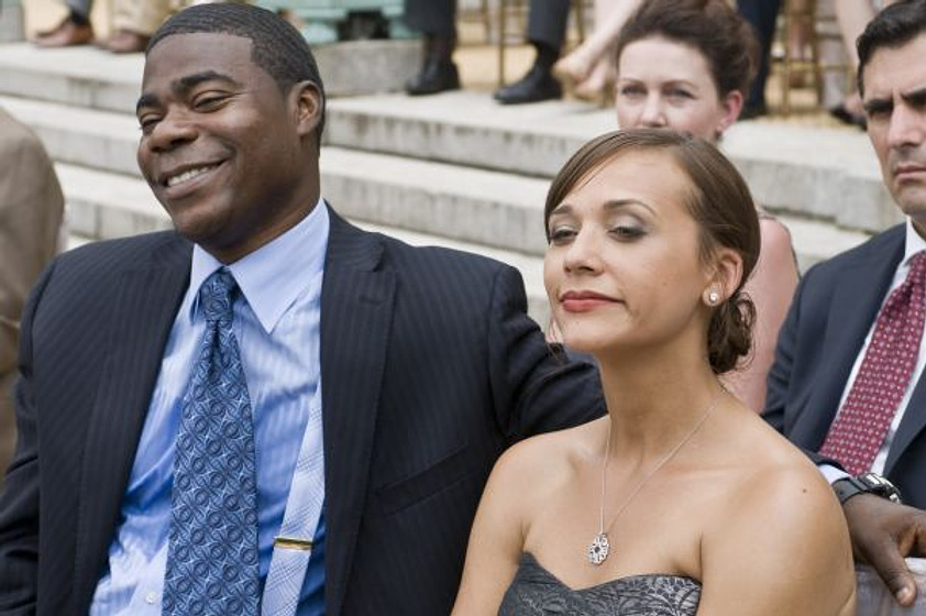 Tracy Morgan y Rashida Jones en Vaya par de polis