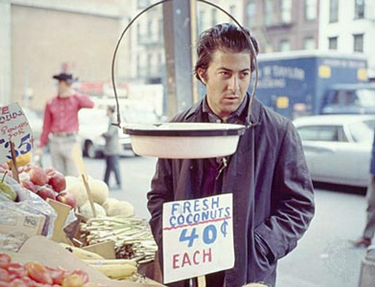 Dustin Hoffman en Cowboy de Medianoche
