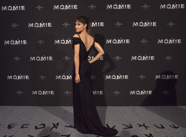Sofia Boutella en la-momia-2017 (Premiere en Paris. Mayo 2017)