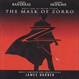 cover of soundtrack La Máscara del Zorro