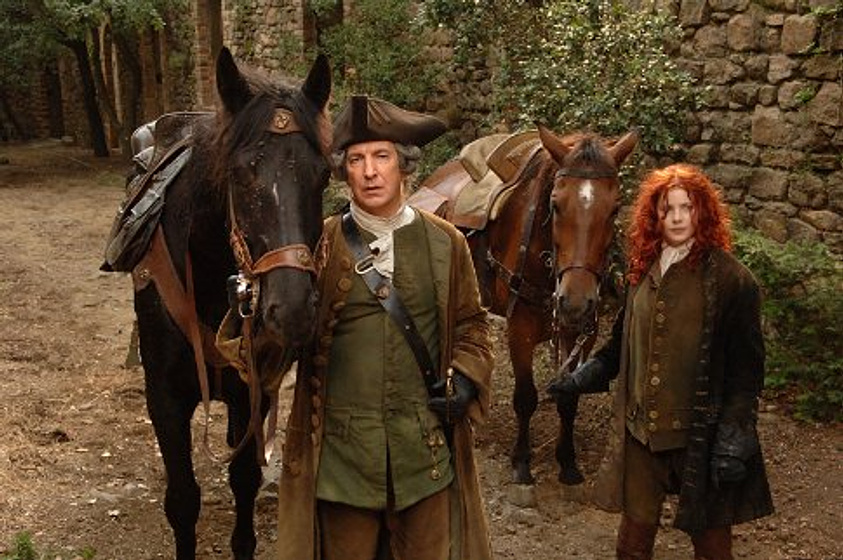 Alan Rickman y Rachel Hurd-Wood en El Perfume: Historia de un asesino