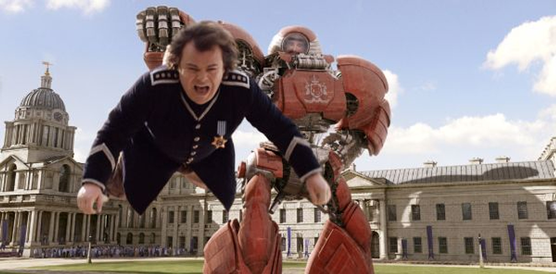 Jack Black en Los Viajes de Gulliver
