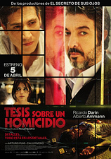 poster of movie Tesis Sobre un Homicidio