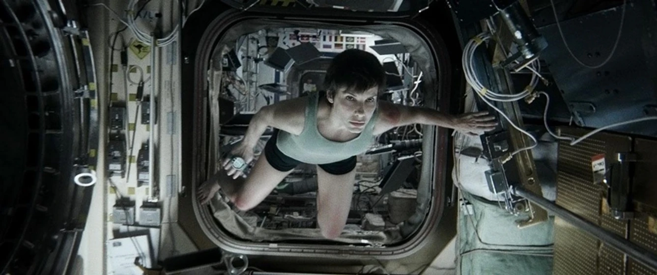Sandra Bullock en gravity