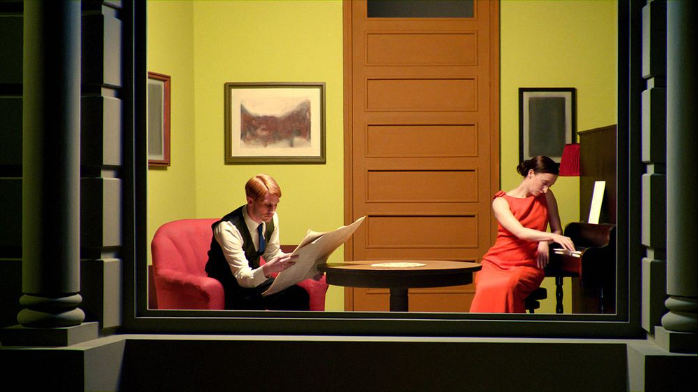 Stephanie Cumming y Christoph Bach en Shirley. Visiones de una realidad