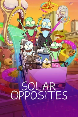 poster for the season 1 of Solar Opposites
