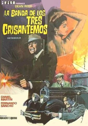Poster de La banda de los tres crisantemos