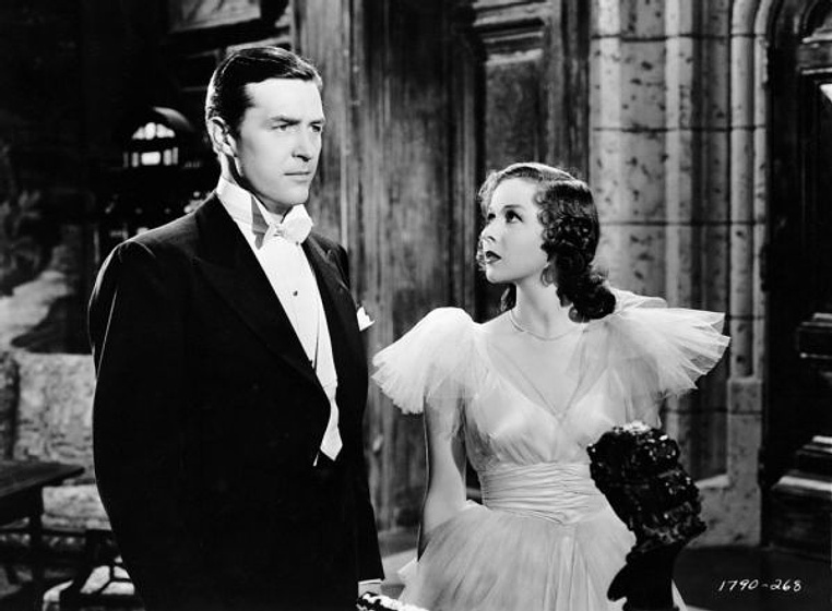 Susan Hayward y Ray Milland en Beau Geste