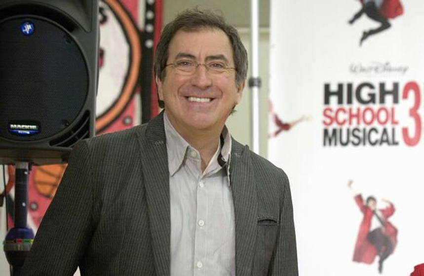 Kenny Ortega en High School Musical 3. Fin de Curso (Presentación del rodaje (Mayo 2008))