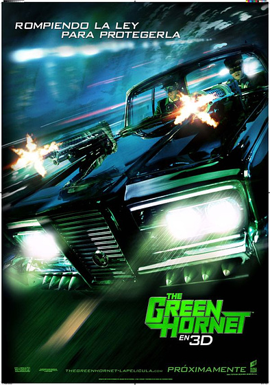 Imagen de The Green Hornet (Cartel teaser)