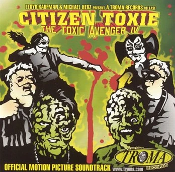 Carátula de la banda de sonido de El Vengador Tóxico 4