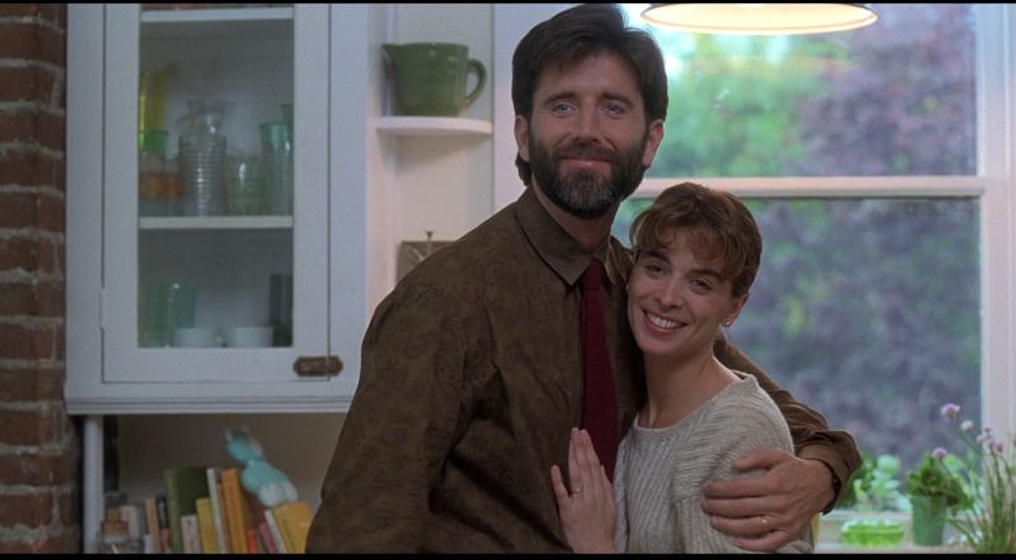 Annabella Sciorra y Matt McCoy en La mano que mece la cuna