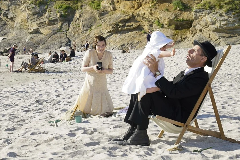 Lambert Wilson, Isabelle Carré y Pierre Hancisse en de-gaulle