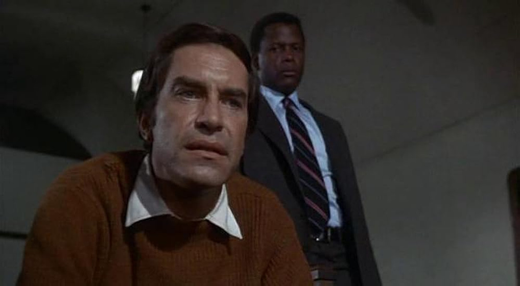 Martin Landau y Sidney Poitier en Ahora Me Llaman Señor Tibbs