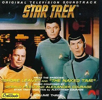 Carátula de la banda de sonido de Star Trek: La serie original