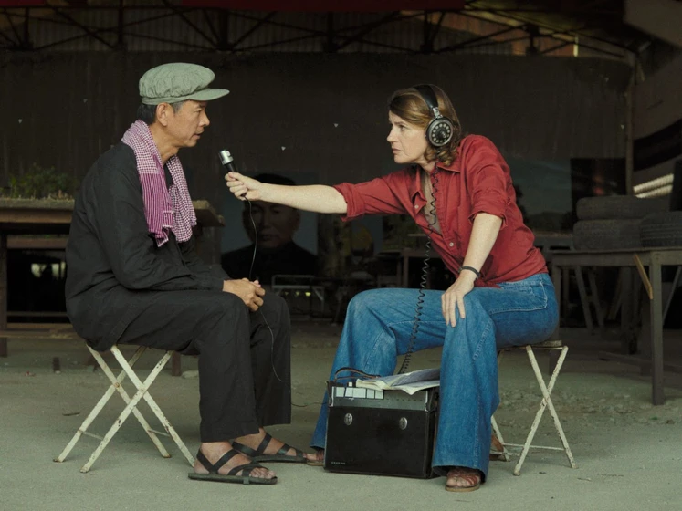 Irène Jacob en camboya-1978
