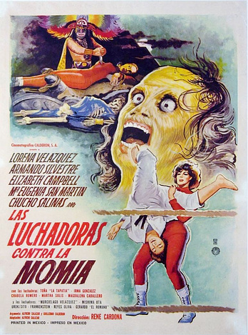 poster of content La Luchadoras contra la momia