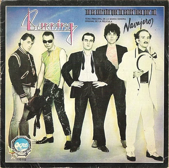 Carátula de la banda de sonido de Navajeros